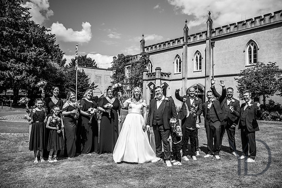 Sharon & Mark's wedding Missenden Abbey- 269