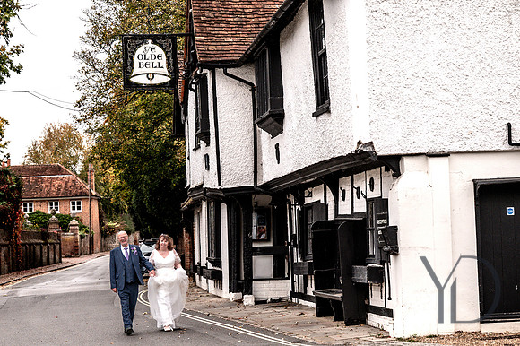 Jill & Geoff the Olde Bell Hurley- 200