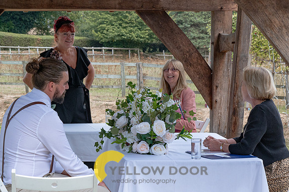 Laura and Ryan wedding at Tudor barn-113