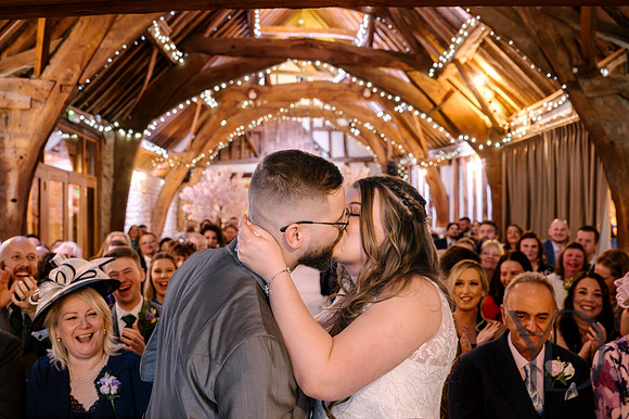Katie & James wedding Notley Tythe Barn- 172