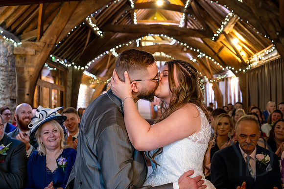 Katie & James wedding Notley Tythe Barn- 170