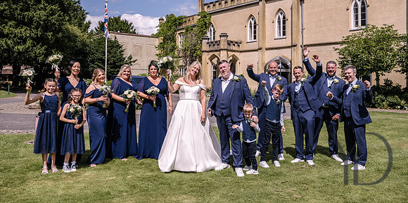 Sharon & Mark's wedding Missenden Abbey- 270