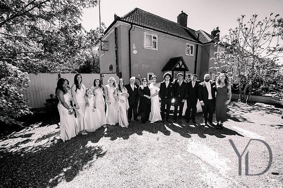 Sonia & Jamie's wedding Hulcott Barn-62