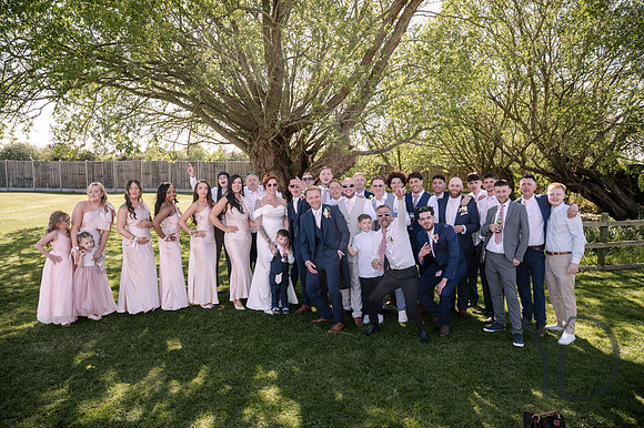 Sonia & Jamie's wedding Hulcott Barn-315