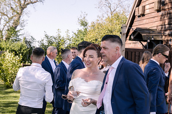 Sonia & Jamie's wedding Hulcott Barn-324