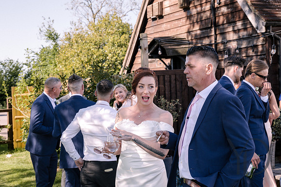 Sonia & Jamie's wedding Hulcott Barn-325