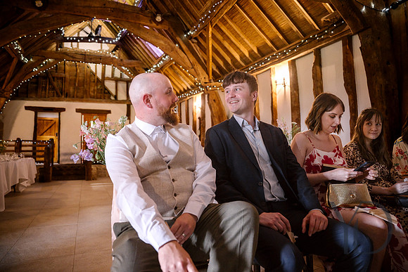 Lauren & John's wedding Notley Tythe Barn- 109