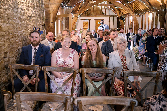 Lauren & John's wedding Notley Tythe Barn- 134