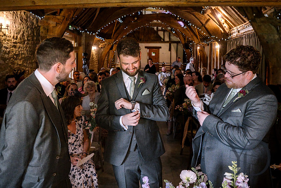 Lauren & John's wedding Notley Tythe Barn- 140