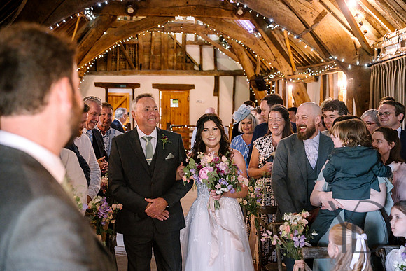 Lauren & John's wedding Notley Tythe Barn- 169