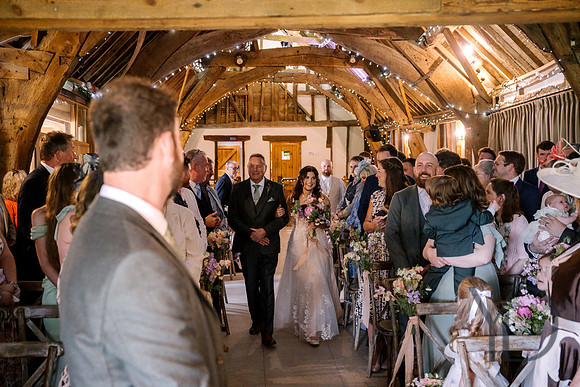 Lauren & John's wedding Notley Tythe Barn- 168