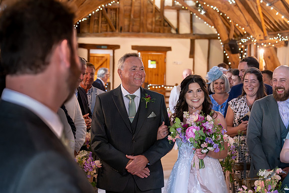 Lauren & John's wedding Notley Tythe Barn- 171