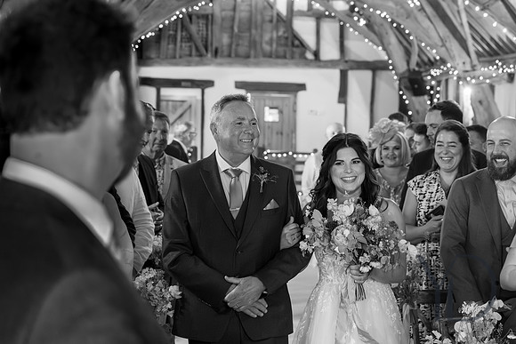 Lauren & John's wedding Notley Tythe Barn- 172