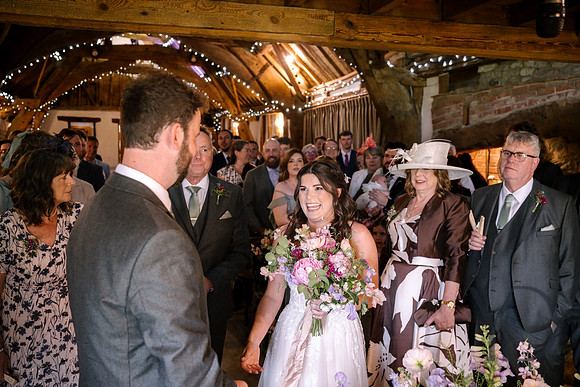 Lauren & John's wedding Notley Tythe Barn- 176