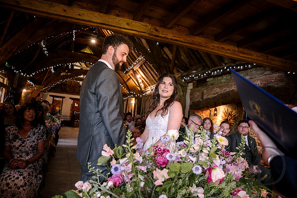 Lauren & John's wedding Notley Tythe Barn- 181