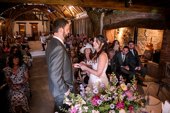 Lauren & John's wedding Notley Tythe Barn- 199