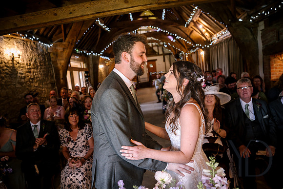 Lauren & John's wedding Notley Tythe Barn- 204