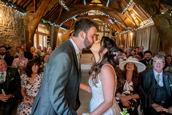 Lauren & John's wedding Notley Tythe Barn- 205