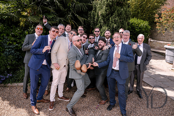 Lauren & John's wedding Notley Tythe Barn- 307