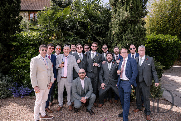 Lauren & John's wedding Notley Tythe Barn- 310