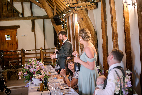 Lauren & John's wedding Notley Tythe Barn- 364