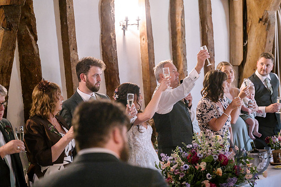 Lauren & John's wedding Notley Tythe Barn- 376