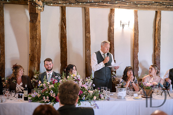 Lauren & John's wedding Notley Tythe Barn- 378