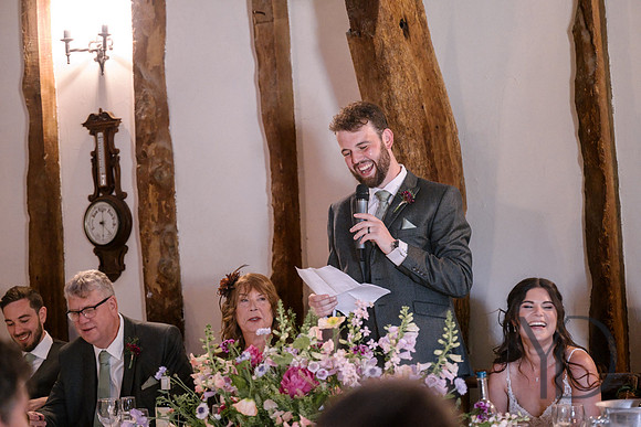 Lauren & John's wedding Notley Tythe Barn- 387