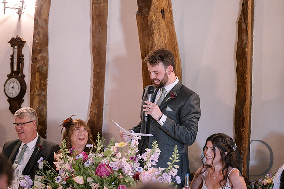 Lauren & John's wedding Notley Tythe Barn- 393