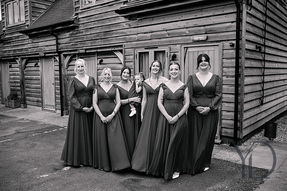 Holly & Louis's Notley tythe barn wedding- 039