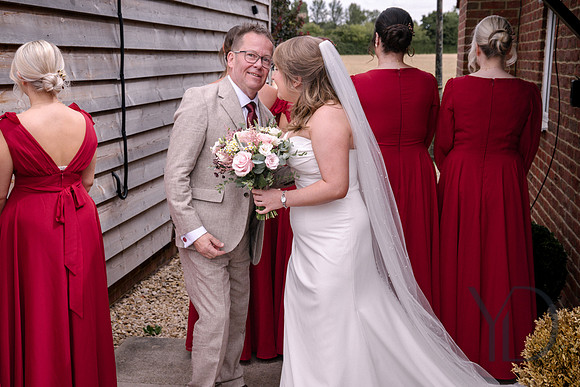 Holly & Louis's Notley tythe barn wedding- 050