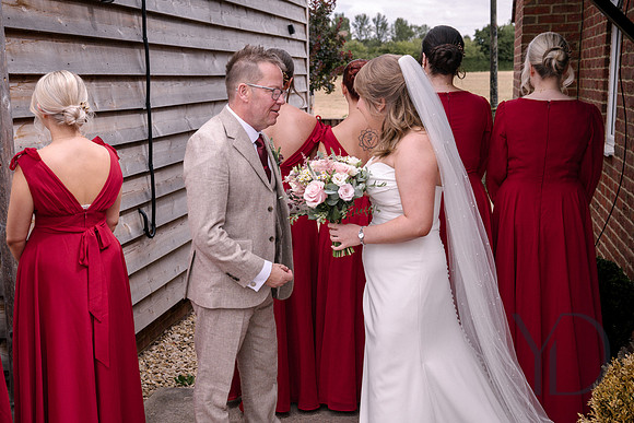 Holly & Louis's Notley tythe barn wedding- 051