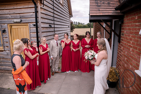 Holly & Louis's Notley tythe barn wedding- 058