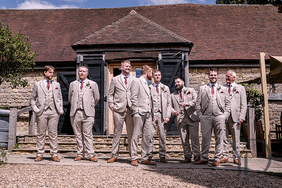 Holly & Louis's Notley tythe barn wedding- 073
