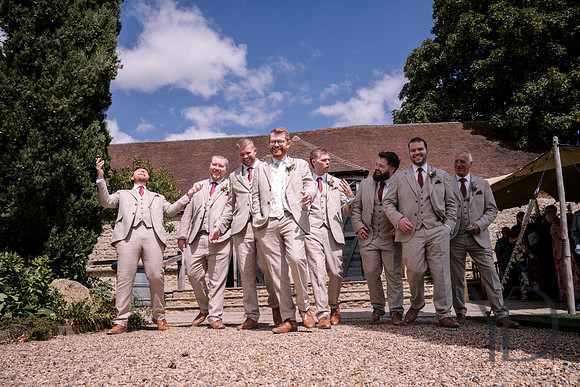 Holly & Louis's Notley tythe barn wedding- 075