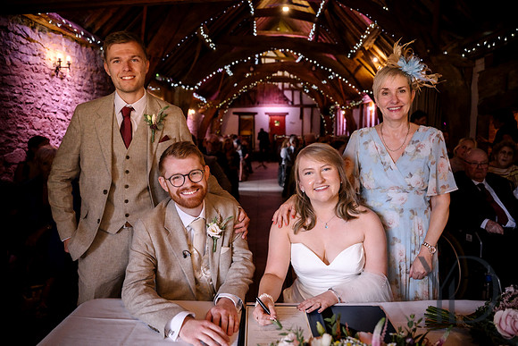 Holly & Louis's Notley tythe barn wedding- 248