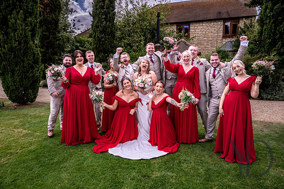 Holly & Louis's Notley tythe barn wedding- 310