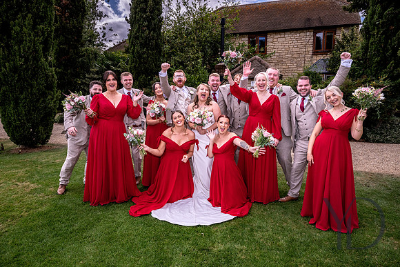 Holly & Louis's Notley tythe barn wedding- 309