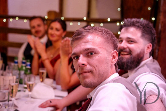 Holly & Louis's Notley tythe barn wedding- 388