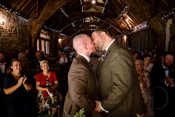 Richard & Julian's wedding Notley Tythe Barn- 270