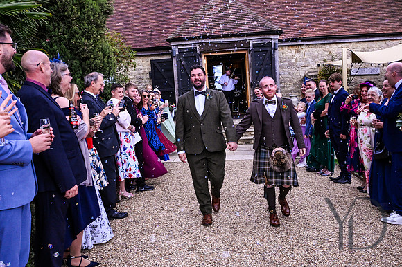 Richard & Julian's wedding Notley Tythe Barn- 303