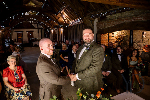 Richard & Julian's wedding Notley Tythe Barn- 264