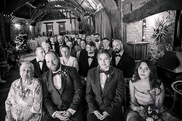 Richard & Julian's wedding Notley Tythe Barn- 277
