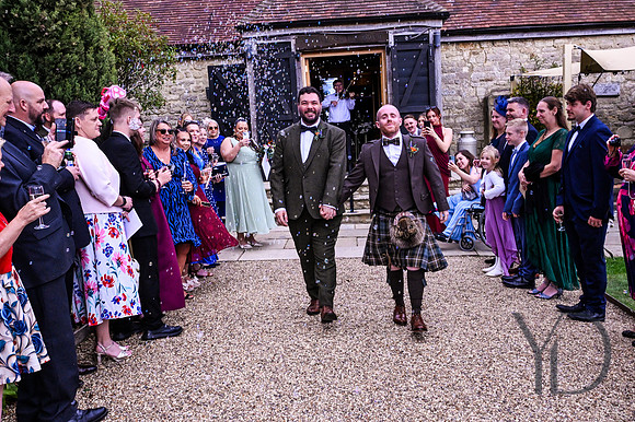 Richard & Julian's wedding Notley Tythe Barn- 296
