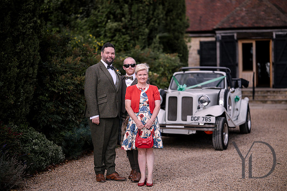 Richard & Julian's wedding Notley Tythe Barn- 336