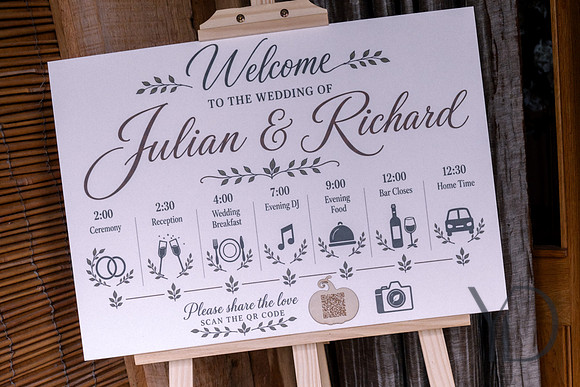 Richard & Julian's wedding Notley Tythe Barn- 109