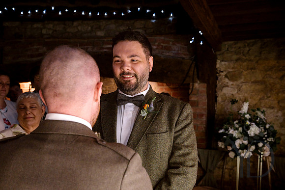 Richard & Julian's wedding Notley Tythe Barn- 250