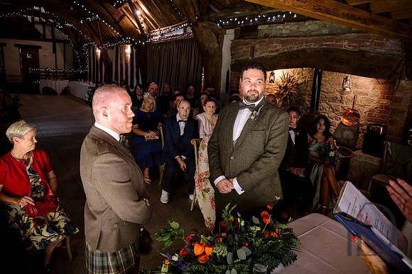 Richard & Julian's wedding Notley Tythe Barn- 237