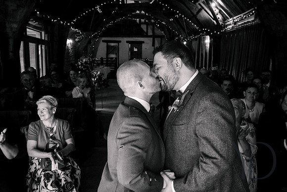 Richard & Julian's wedding Notley Tythe Barn- 267