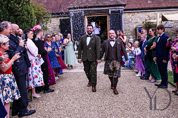 Richard & Julian's wedding Notley Tythe Barn- 297